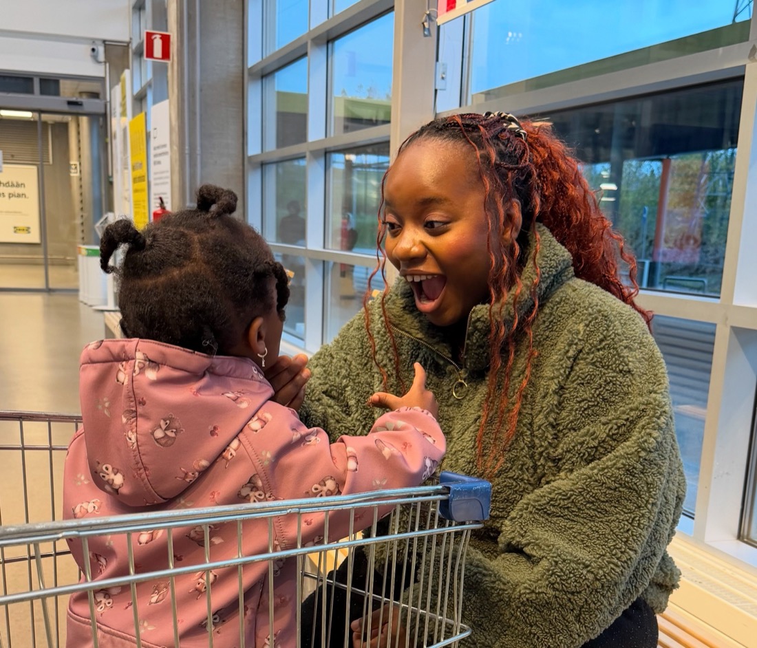 Ikepo and her daughter